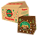 Caixa Fechada: 24 unidades Mini Panettone Gotas Chocolate 80g - cartucho - Imagem 1