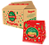 Caixa Fechada: 24 unidades Mini Panettone Frutas Cristalizadas 80g - cartucho - Imagem 1
