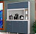 Kit Cozinha Compacto com Portas de Correr - Imagem 1