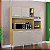 Kit Cozinha 6 portas com detalhe em Vidro - Imagem 1