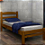 Cama de Solteiro de Madeira - Imagem 1