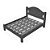 Cama Casal MDF Isa - Imagem 2