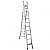 AGATA - Escada Aluminio Extensiva 3X1 11 Degraus 3,6 A 6,0M - Imagem 1