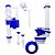 BLUKIT - Kit P/ Cx Acopl Univ Lat Br 340216 - Imagem 2