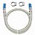 BLUKIT - Engate Inox Gas Lisa 3/8 1,50M - Imagem 1