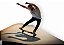 MÓDULO SIMULADOR PARA SURF SKATE CARVER WHITEZU 75 cm - Imagem 1