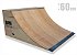 Quarter 60 - Skate meia Rampa para Skate de madeira Saphu Ramps - Imagem 1