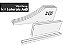 MINI RAMP "KIT COMPLETO A60" (8 Peças) c/ Deck Superior e Flat - Imagem 1