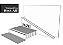 RAMPA RETA "BLACK A25" (25A/50L) Obstáculo Street - Imagem 2