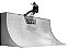 OBSTÁCULO WALLRIDE 1.90 RAMPA DE SKATE DE PAREDE SAPHU RAMPS - Imagem 1