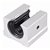 PILLOW BLOCK ABERTO 20MM SBR20UU COM ROLAMENTO LINEAR - Imagem 1