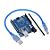 PLACA COMPATIVEL ARDUINO UNO R3 CH340 COM CABO USB - Imagem 4