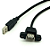 CABO EXTENSÃO USB 2.0 TIPO A 30CM PARA PAINEL - Imagem 4