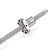 FUSO DE ESFERAS SFU1605 16MM X 500MM PASSO 5MM COM CASTANHA - Imagem 3