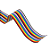 CABO FLAT COLORIDO 20 VIAS 26AWG 01 METRO - Imagem 2