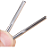 FRESA 2 CORTES RETOS PARALELOS 3.175X17MM PARA MDF PEAD - Imagem 2