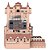 Funko Pop Town Walt Disney World 50th Anniversary Hollywood Tower Hotel and Mickey Mouse - Imagem 3