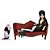 NECA Elvira, Mistress of the Dark Toony Terrors Elvira on Couch - Imagem 2