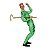 McFarlane DC Multiverse Batman Forever The Riddler Action Figure (Collect to Build: Nightmare Bat) - Imagem 3