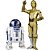 Kotobukiya Star Wars C-3PO & R2-D2 ArtFX+ Statue 1/10 Scale Pre-Painted Model Kit - Imagem 2