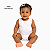 Body infantil para sublimação branco regata 100% poliéster Premium - Imagem 1