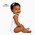 Body infantil para sublimação branco regata 100% poliéster Premium - Imagem 2