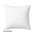 Capa de almofada para sublimação oxford branco 100% poliéster 20cm x 20cm - Imagem 1
