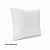 Capa de almofada para sublimação oxford branco 100% poliéster 30cm x 40cm - Imagem 4