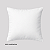 Capa de almofada para sublimação oxford branco 100% poliéster 40cm x 40cm - Imagem 3
