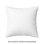 Capa de almofada para sublimação oxford branco 100% poliéster 40cm x 40cm - Imagem 5