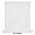 Mochila saco para sublimação em oxford branco e cordinha branca 30cm x 40cm - Imagem 4