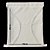 Mochila saco para sublimação em oxford branco e cordinha branca 30cm x 40cm - Imagem 1