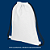 Mochila saco para sublimação em oxford branco e cordinha preta 30cm x 40cm - Imagem 5