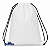Mochila saco para sublimação em oxford branco e cordinha preta 30cm x 40cm - Imagem 11