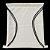 Mochila saco para sublimação em oxford branco e cordinha preta 30cm x 40cm - Imagem 5