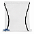 Mochila saco para sublimação em oxford branco e cordinha preta 25cm x 35cm - Imagem 3