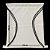 Mochila saco para sublimação em oxford branco e cordinha preta 25cm x 35cm - Imagem 1