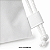 Mochila saco para sublimação em oxford branco e cordinha branca 25cm x 35cm - Imagem 9