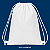 Mochila saco para sublimação em oxford branco e cordinha branca 25cm x 35cm - Imagem 12