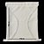 Mochila saco para sublimação em oxford branco e cordinha branca 25cm x 35cm - Imagem 1