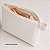 Necessaire para sublimação em oxford branco 100% poliéster 15cm X 20cm - Imagem 2