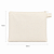 Necessaire para sublimação em oxford branco 100% poliéster 15cm X 20cm - Imagem 11