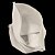 Saquinho para sublimação em oxford branco 100% poliéster 10cm x 15cm sem cordinha - Imagem 3