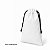 Saquinho para sublimação em oxford branco 100% poliéster 20cm x 30cm cordinha preta - Imagem 5