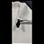 Saquinho para sublimação em oxford branco 100% poliéster 20cm x 30cm cordinha preta - Imagem 3