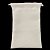Saquinho para sublimação em oxford branco 100% poliéster 20cm x 30cm cordinha branca - Imagem 6