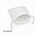 Saquinho para sublimação em oxford branco 100% poliéster 17cm x 27cm cordinha branca - Imagem 14