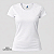 Camisa para sublimação Baby look branca gola punho 100% poliéster Premium - Imagem 4