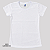Camisa para sublimação Baby look branca gola punho 100% poliéster Premium - Imagem 6