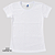 Camisa para sublimação Baby look branca gola punho 100% poliéster Premium - Imagem 6